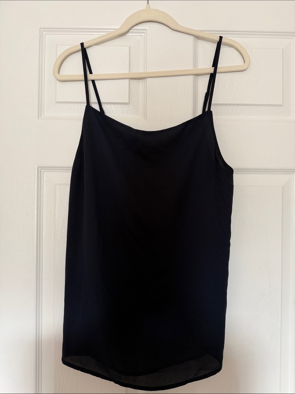LOFT Black Double-Strap Camisole